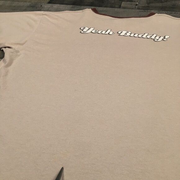 Vintage 2003 The Brak Show Cartoon Graphic Ringer T Shirt Adult Swim Brown Large - Picture 13 of 16